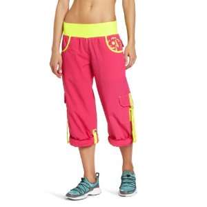  Zumba Fitness Womens Electro Cargo Pant, Lollipop, Medium 