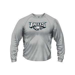   Philadelphia Eagles Long Sleeve Lockup Performance T Shirt Medium