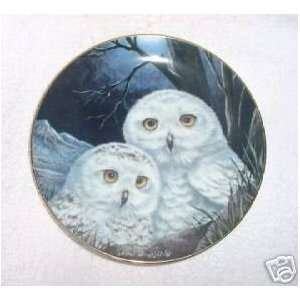  Owl Heaven by Sadako Mano Collector Plate 