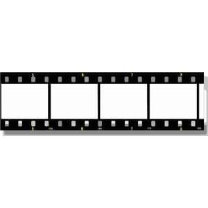  Film Strip   24W x 7H   Peel and Stick Wall Decal by 