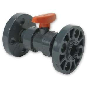  GF PIPING SYSTEMS 161375085 Ball Valve,4 In Flanged,PVC 