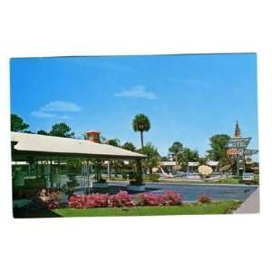  Shangri La Motel & Restaurant Postcard Ocala Florida 