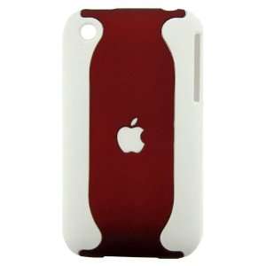  iPhone Case 3G 3G s White and Red 