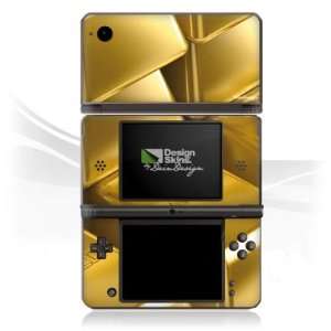  Design Skins for Nintendo DSi XL   Gold Bars Design Folie Electronics
