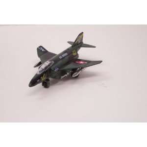  National Airforce F 4 Phantom Die Cast FighterJet with 