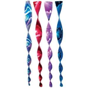 Twister Wind Spiral Spinner   Assorted Colors Red, Blue, Purple and 