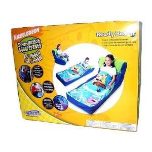   Square Pants Junior Ready Inflatable Bed 3 in 1 with Foot Pump Home