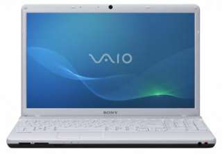Sony VAIO VPC EB43FX/WI 15.5 Inch Widescreen Entertainment Laptop (White)