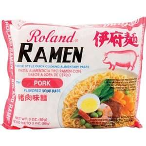 Roland Ramen, With Pork, 3.0500 Ounce Grocery & Gourmet Food