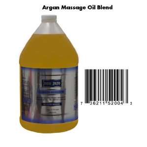 Cocojojo Deep Tissue 1 Gallon Pure Organic Argan 100% Natural Massage 