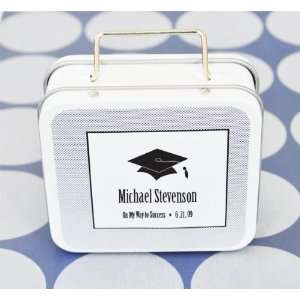    Hats off to You Personalized Graduation Suitcase Tins Toys & Games