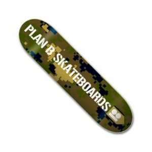  Plan B   Digi Camo Skateboard Deck (7.5 x 31.375 