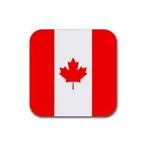  Canada Flag Square Coasters (set of 4)