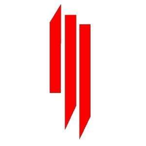  Skrillex (SYMBOL) Logo Vinyl Decal Sticker 6 RED 