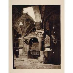 1926 St. Helena Chapel Church Holy Sepulchre Jerusalem 