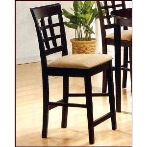   24 Height Wheat Back Bar Stool CO 100209 (Set of 2)