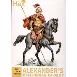 Alexanders Macedonian Cavarly w/Horses (24) 1/72 Hat Toys 