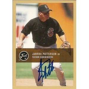   Patterson Signed 2000 Just Minors Just 2K Card