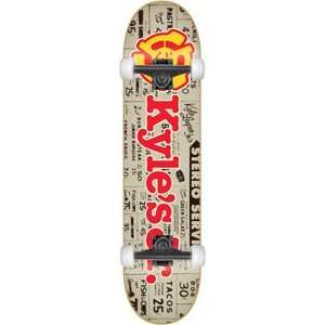  Stereo Leeper Kyles Jr. Complete Skateboard   7.5 w/Black 