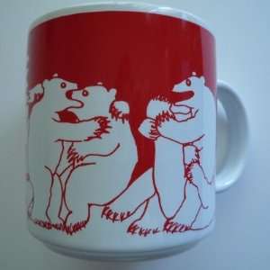  Animates Red Nitetime Bears Mug   Taylor & Ng Kitchen 