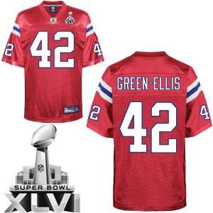   Green ellis Red NFL Jerseys Authentic Football Jersey Sports