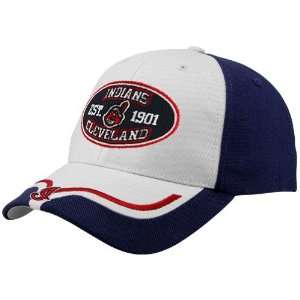  47 Brand Cleveland Indians White Navy Blue Isotope 