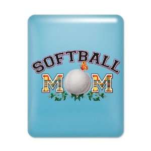  iPad Case Light Blue Softball Mom With Ivy Everything 