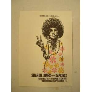 Sharon Jones And The Dap Kings Silk Screen Poster