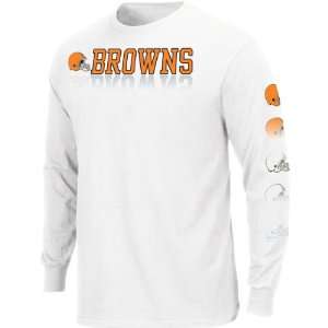  Cleveland Browns Dual Threat Long Sleeve T Shirt Small 
