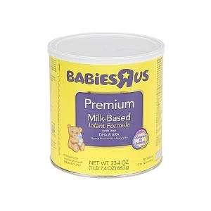 Babies R Us Premium Infant Formula 23.4 oz.  Grocery 