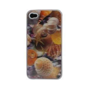  3D Sea Shells iPhone cover for 4G Cell Phones 
