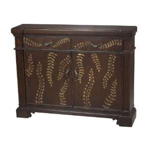 Sterling Industries 88 1217 52 Rosemeade Chest, Crackled Coffee Brown 