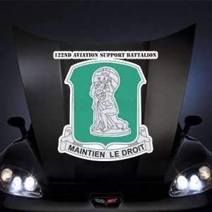  122nd Aviation Support Battalion 20 DECAL Automotive