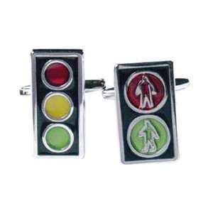  Pedestrian & Traffic Lights Cufflinks 