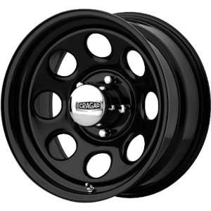    Cragar Black Soft 8 397 Black Wheel (15x12/5x114.3mm) Automotive