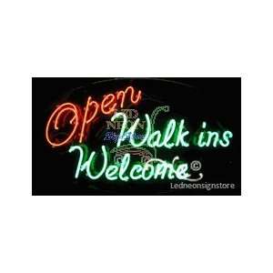  Open Walkins Welcome Neon Sign 17 Tall x 30 Wide x 3 