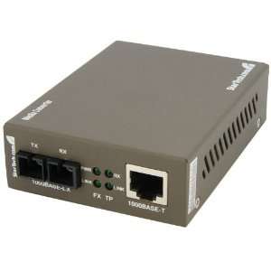    Mode Fiber Ethernet Media Converter SC 15km (MCMGBSC15) Electronics