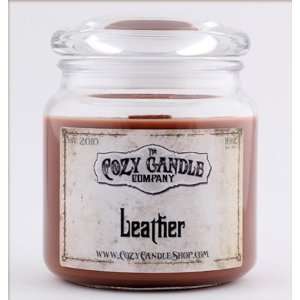   Soy 16oz Jar Candle with Wood Wick   Cozy Candle
