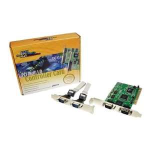   Card, 4 Port Serial, PCI, DB9, 16550 UART, Quattro Electronics
