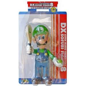   Mario Brothers DX Sofubi 8 Luigi Wii Tennis 9 Figure Toys & Games