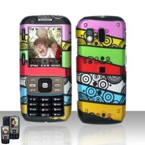 Colorful Strip Snap on Design Case Hard Case Skin Cover Faceplate for 
