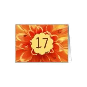  Dahlia card for a 17 year old Card Toys & Games