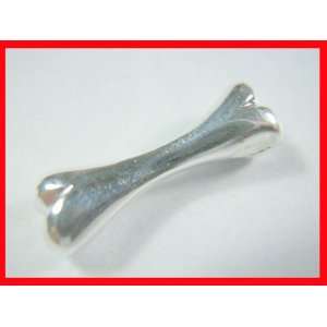    Solids Sterling Silver Dogbone Pendant .925 