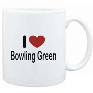  Mug White I LOVE Bowling Green  Usa Cities Sports 