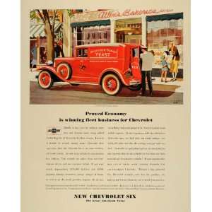 1931 Ad Chevrolet Six Anheuser Busch Delivery Truck 