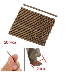   Pcs 2mm Bronze Tone Twist Drill Bit for Wood Plastic