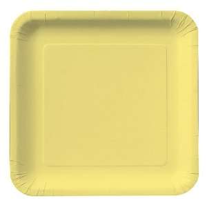  Yellow   Dinner Plates   18 Qty/Pack   Baby Shower 