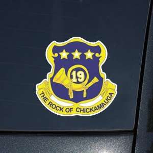  Army 19th Infantry Regiment 3 DECAL Automotive