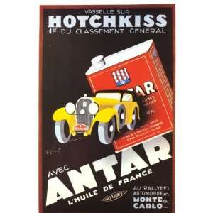  Hotchkiss Motor Oil 1933