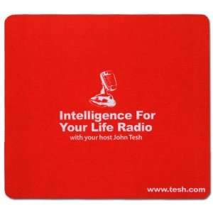 Intelligence For Your Life Radio Mousepad Red Everything 
